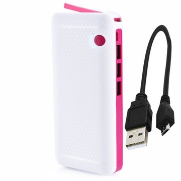 PRZETWORNICA NAPIĘCIA 5VDC DO OGNIW 18650 LED3xUSB