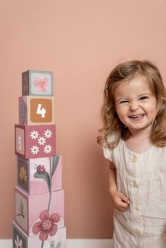 МАЛЕНЬКИЕ ГОЛЛАНДСКИЕ КАРТОННЫЕ БЛОКИ БАШНЯ-ПИРАМИДА