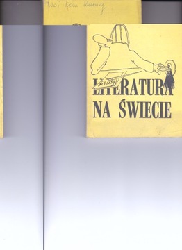 Literatura na świecie 1991 5