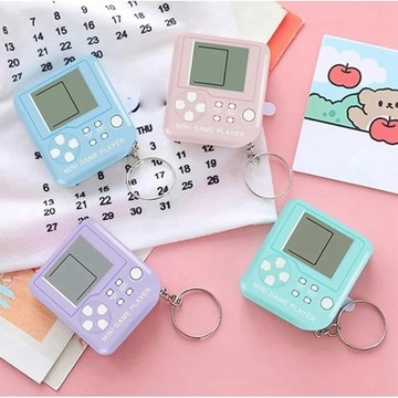 ИГРОВОЙ БРЕЛОК МИНИ-ТЕТРИС ДЛЯ ЛЮБИТЕЛЯ РЕТРО-ИГР