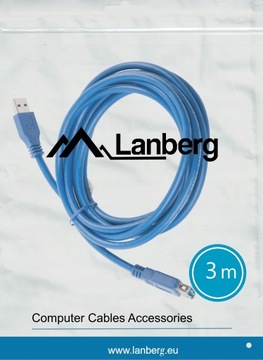 PRZEDŁUŻKA PORTU USB 3.0 PRZEDŁUŻACZ A/A 3m GOLD