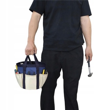 Портативный органайзер для садовых инструментов для вашего использования.