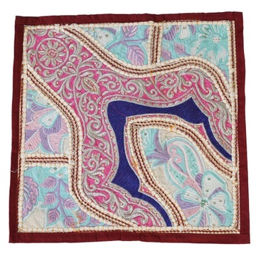 Poszewka na poduszkę, jasiek, patchwork, indyjska