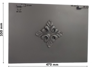 ЗАДНЯЯ СТЕНКА ДЛЯ ВСТАВКИ Uniflam / Invicta