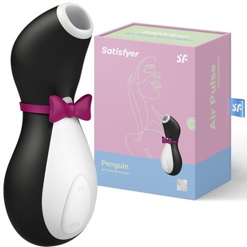 Pingwinek MASAŻER STYMULATOR SEX WIBRATOR PINGWIN ŁECHTACZKI Powietrzny PAR