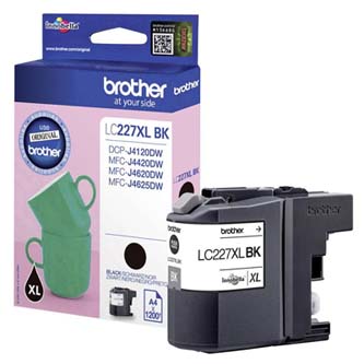 BROTHER LC227XLBK Tusz Brother LC227XLBK black XL 1 200str DCP-J4120DW / MF
