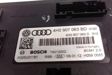 MODUL POHODĚ VW TOUAREG (7P5) 4H0907063BD 2.97L DIESEL 150KW 2012