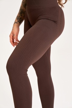 ЛЕГИНСЫ UP 2.0 ТЕМНЫЙ ШОКОЛАД S GYM GLAMOUR