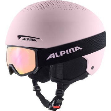 Kask Narciarski Alpina ZUPO SET 51-55 light-rose