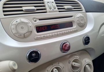 Fiat 500 II Hatchback 3d 1.2 69KM 2009 Fiat 500 SLICZNY 1.2 Benzyna AUTOMAT Bogata Wersja ORYGINAL Zadbany 2010 S, zdjęcie 14