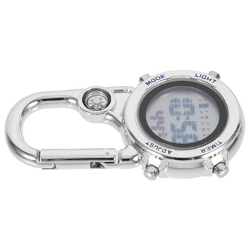Многофункциональные часы с карабином Alpine.