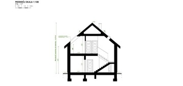 Проект дома Pióro Architekci-17 Зеркальная версия