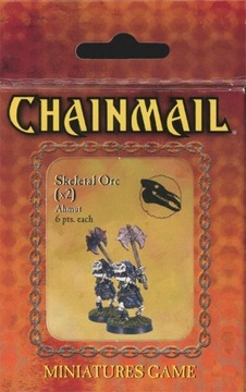 D&D Chainmail: Ahmut's Legion Skeletal Orc (2)