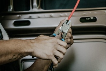 Клещи для резки кабеля 200 мм, CrV Hogert