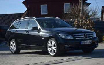 Mercedes Klasa C W204 Limuzyna 1.8 200 CGI BlueEFFICIENCY 184KM 2009 Mercedes-Benz Klasa C 1.8 Kompresor Automat PDC Sprowadzony 1.8 Benzyna
