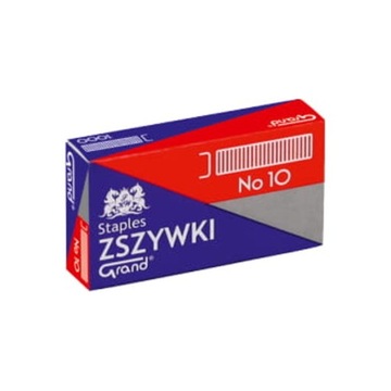 Zszywki małe 10 Grand 1000 sztuk