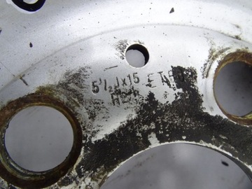 DISK OCELOVÝ MERCEDES-BENZ OE 5.5" X 15" 5X112 ET 60