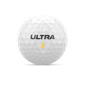 Мячи для гольфа Wilson ULTRA Distance (белые, модель 2023 г.), 3 шт.