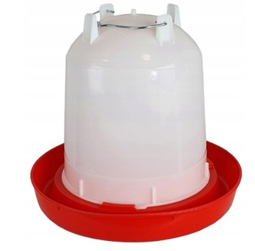 10L Drinker Set с металлической ручкой и 10 кг корма для птицеводства