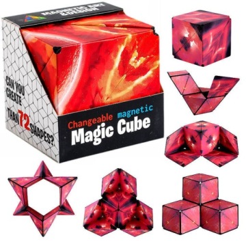Головоломка Гра Фіджет Cube Toys Magic Кубик Антистрес Магнітна Гра