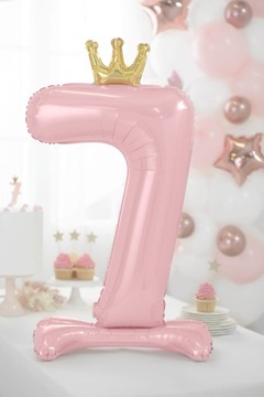 Balony cyfry stojace 7