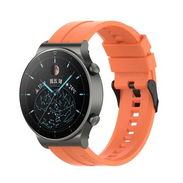 Pasek do zegarka opaska smart 22mm pomarańczowy