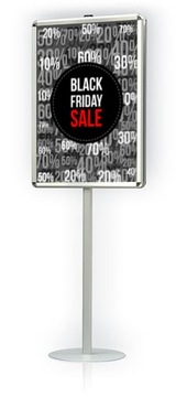 Tablica informacyjna na nodze Rama OWZ - jednostronna - A1