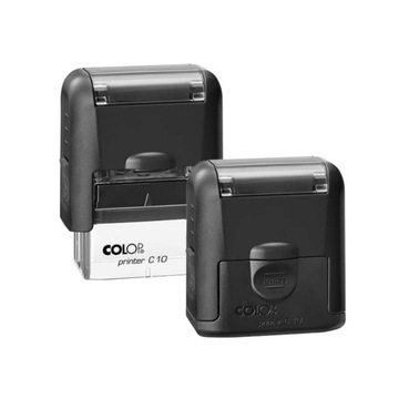 Штамп COLOP 10 с логотипом 27х10 мм + БЕСПЛАТНЫЙ ЛАСТИК