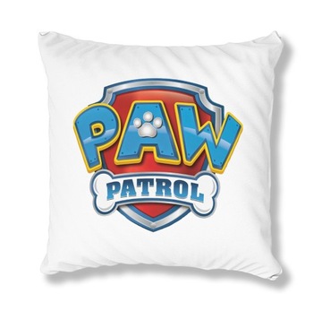 PODUSZKA BIAŁA PDM PSI PATROL 01 PREZENT