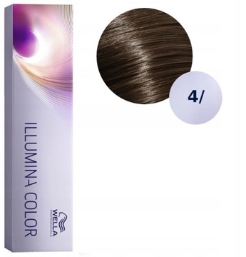 WELLA FARBA ILLUMINA COLOR 60 ml Nr 4/