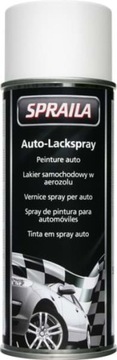 SPRAILA LAKIER AKRYLOWY BIAŁY POŁYSK SPRAY 400ML