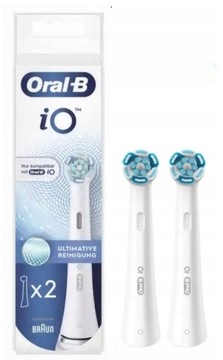 ORYGINALNE KOŃCÓWKI ORAL-B iO ULTIMATE CLEAN 2szt.