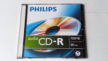 Philips CD-R Audio 1szt\ stacjonarne nagrywarki slimcase CD