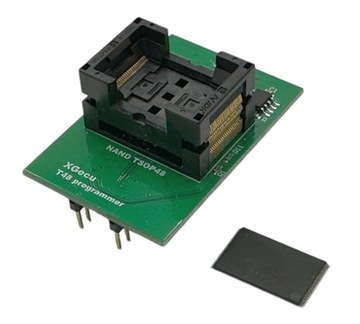Adapter pamięci TSOP48 NAND Flash ZIF dla XGecu T48 v2.0