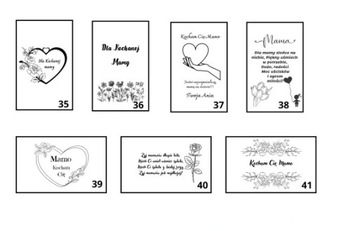 Album Drewniany tradycyjny A4 Prezent Upominek Urodziny Dzień Matki