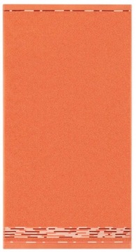 Полотенце для рук 50х90 Zwoltex Египетский хлопок с каймой GRAFIK ORANGE