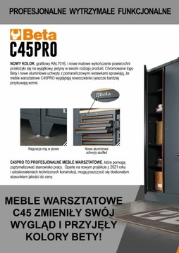 BETA C45PRO/X МЕБЕЛЬ ДЛЯ МАСТЕРСКОЙ КОМПЛЕКТ МЕБЕЛИ