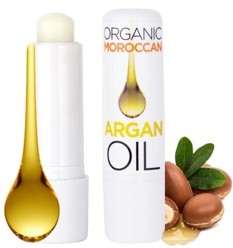 Pomadka ARGANOWA Nawilżająca ORGANIC MOROCCAN Bezb