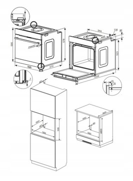 Zestaw KERNAU KBO1076PSPTB + KIGH6422CIB