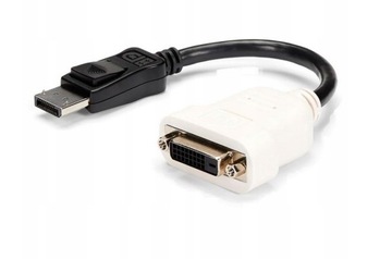 MARKOWA PRZEJŚCIOWKA ADAPTER DISPLAYPORT NA DVI HP