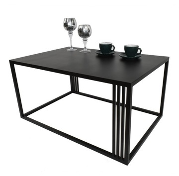 Ława metalowa No2 z odobnymi profilami loft industrial