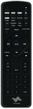 TAGA Harmony HTR-1500CD Black CD 2.0 Система BT DAB+, Tidal, Spotify, Deezer