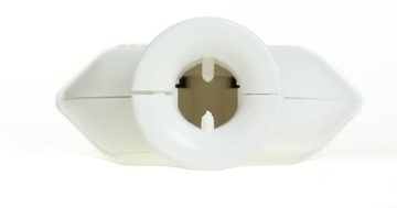 Съемная плоская вилка 2,5А/250В, класс II и WT-1/2,5А W-99524 БЕЛАЯ