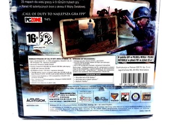 НОВАЯ CALL OF DUTY 1 I + РАСШИРЕНИЕ DELUXE EDITION ДЛЯ ПК PL