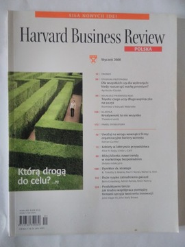HARVARD BUSINESS REVIEW POLSKA STYCZEŃ 2008