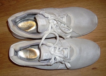 MICHAEL KORS Sneaker air mesh+skóra buty 40,5