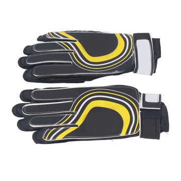 1 пара вратарских перчаток из полиуретана с прочным захватом и защитой от пота LQ