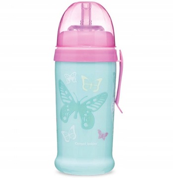 CANPOL bidon kubek niekapek z rurką 350ml 12m+