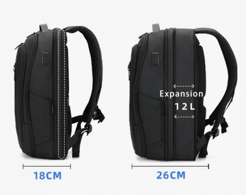 Рюкзак FRN для ноутбука 17,3 см FRN8038 с возможностью расширения USB