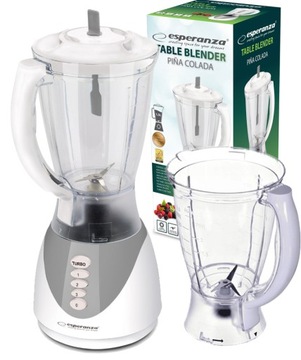 BLENDER KIELICHOWY 1,5L MIKSER SMOOTHIE MOCNY 350W